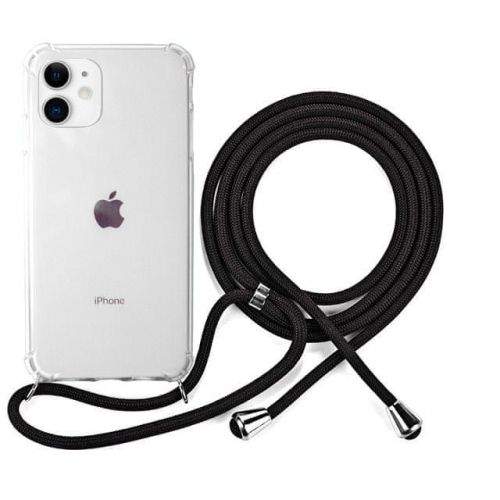 EPICO Nake String Case iPhone 11 42410101300007, bílá transparentní / černá