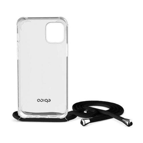 EPICO Nake String Case iPhone 12 mini 49910101300002, bílá transparentní / černá