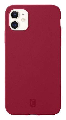 CellularLine Ochranný silikonový kryt Sensation pro Apple iPhone 12 mini SENSATIONIPH12R, červený