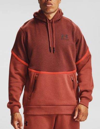 Under Armour Mikina UA Rival Fleece AMP HD-RED S
