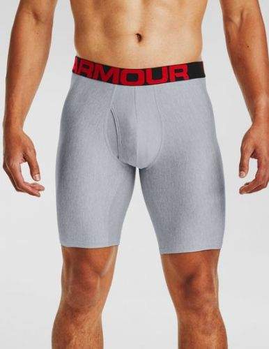 Under Armour Boxerky UA Tech 9in 2 Pack-GRY XL