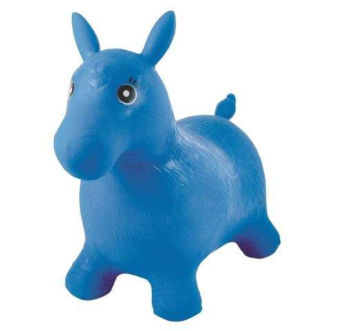 Lexibook Nafukovací skákácí modrý kůň
