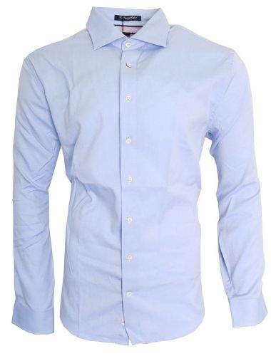 Gant Barevná košile Gant Modrá 2XL, Rukáv: Dlouhý