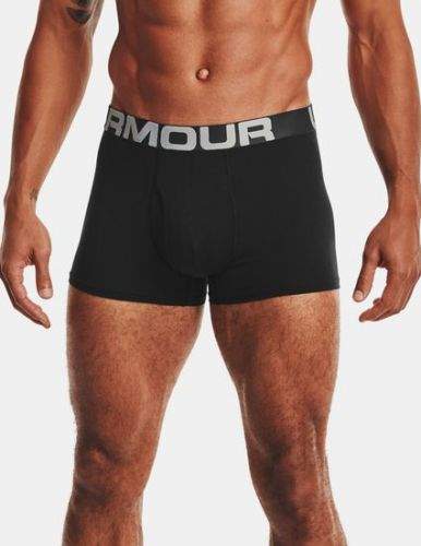 Under Armour Boxerky UA Charged Cotton 3in 3 Pack-BLK XL