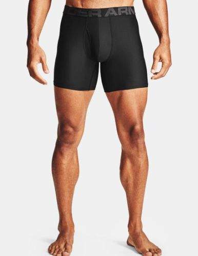 Under Armour Boxerky UA Tech 6in 2 Pack-BLK S