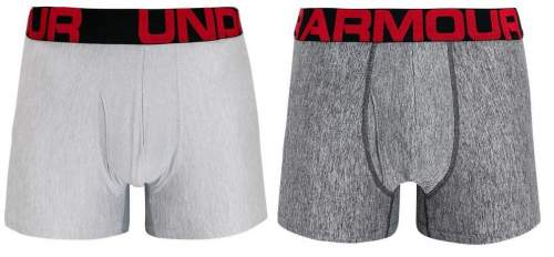 Under Armour Boxerky UA Tech 3in 2 Pack-GRY S