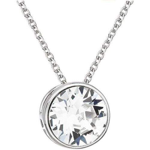 Evolution Group Stříbrný náhrdelník s krystalem Swarovski 32069.1 stříbro 925/1000