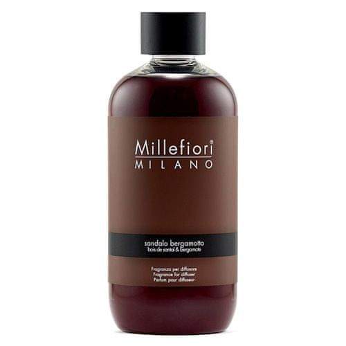 Millefiori Milano Náplň do difuzéru , Natural, 250ml/Santalové dřevo a bergamot