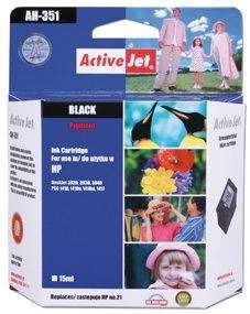 Action ActiveJet Ink cartridge HP 9351 Bk ref. no21 - 20 ml AH-21RX