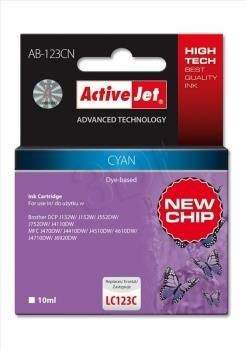 Action ActiveJet ink Brother LC123 / LC125 Cyan AB-123CN 10 ml