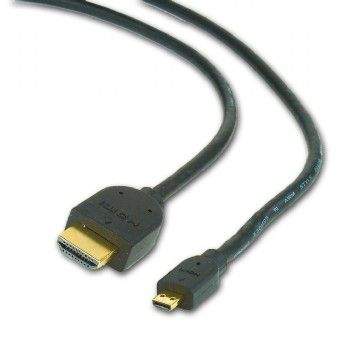 Delock Kabel CABLEXPERT HDMI-HDMI micro 4,5m, 1.3, M/M stíněný, zlacené kontakty, černý