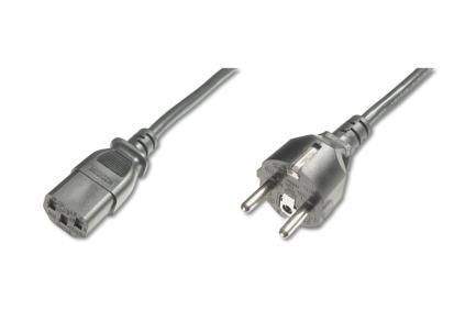 PremiumCord Digitus Napájecí kabel, CEE 7/7 (Typ-F) - C13 M / F, 1,2 m, H05VVF3G 0,75qmm, bl