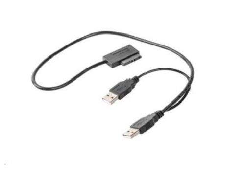 GEMBIRD Kabel CABLEXPERT externí adaptér USB na Slim SATA SSD, DVD