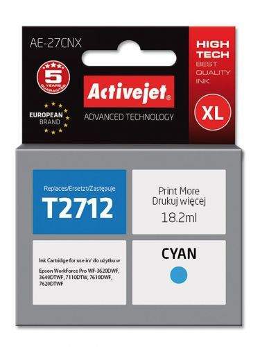 Action ActiveJet ink Epson T2712 new AE-27CNX 18 ml