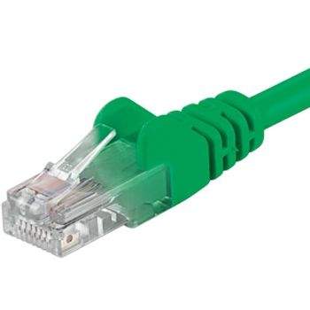 Digitus PremiumCord Patch kabel UTP RJ45-RJ45 CAT6 1,5m zelená