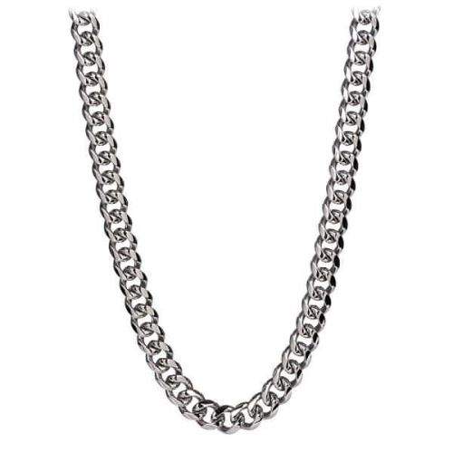Troli Masivní ocelový náhrdelník KN-001 Silver