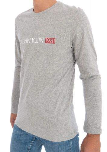 Calvin Klein Pánské tričko Calvin Klein NM1705, Šedá, XL
