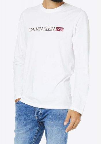Calvin Klein Pánské tričko Calvin Klein NM1705, Bílá, L