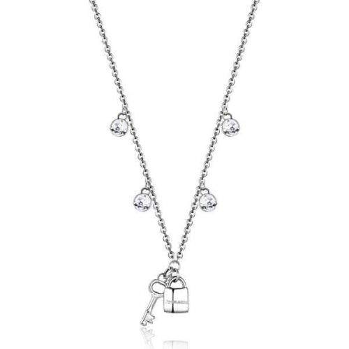 Brosway Ocelový náhrdelník s přívěsky Chakra BHKL11