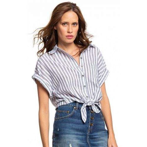 Roxy Dámská košile Full Time Dream Mood Indigo Lagos Stripes ERJWT03385-XWBW (Velikost S)