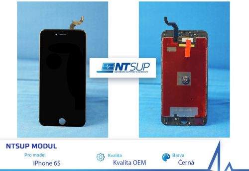 NTSUP LCD modul iPhone 6S černý kvalita B