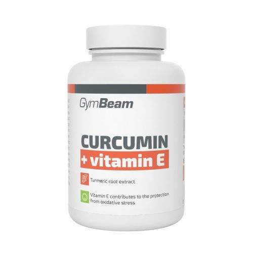 GymBeam Kurkumin+Vitamín E 90 tablet