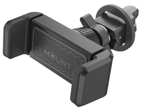 Celly Univerzální držák mobilního telefonu do mřížky ventilace s otočným kloubem Mount Vent 360, černý MOUNTVENT360BK
