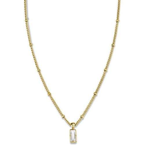 Rosefield Pozlacený ocelový náhrdelník s krystalem Swarovski TOCCOMBO JTNBG-J441