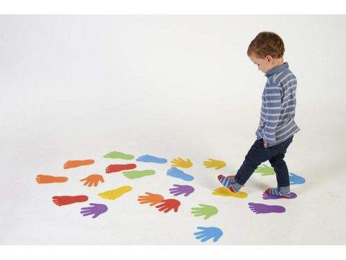 EDX Education Foot Marks Set of 6 Pairs