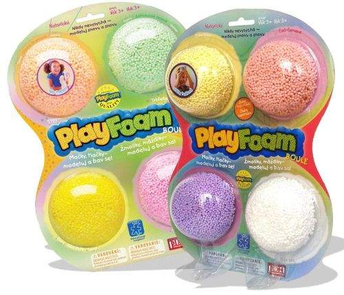 PlayFoam Boule - 4pack G+4pack třpytivé