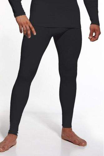 Cornette Pánské podvlékací kalhoty Authentic plus black černá 5XL