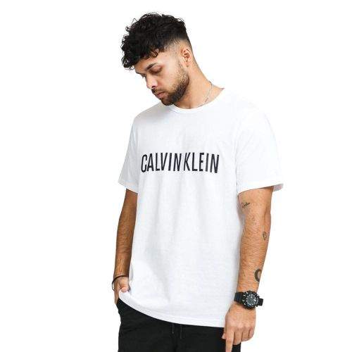 Calvin Klein Pánské tričko NM1959E 100 bílá - Calvin Klein bílá L