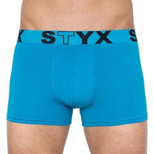 Styx Pánské boxerky G969 - Styx světle modrá L