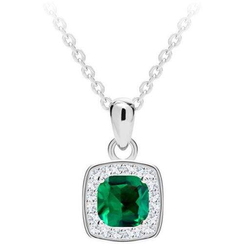 Preciosa Překrásný stříbrný náhrdelník Minas 5312 66 (řetízek, přívěsek) stříbro 925/1000