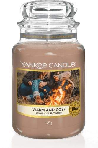 Yankee Candle WARM AND COSY Velká svíčka 623 g