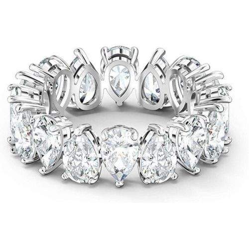 Swarovski Luxusní třpytivý prsten VITTORE 5572827 (Obvod 50 mm)