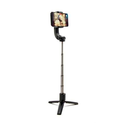 Fixed Selfie tripod se stabilizátorem a dálkovou spouští Snap Action FIXSS-SNA-BK, černý