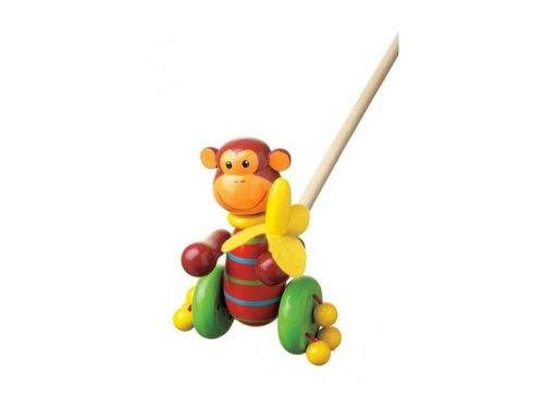 Orange Tree Toys Push Along Monkey /chodící opice