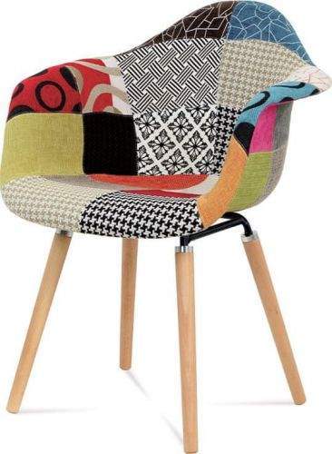 ART Jídelní židle patchwork / masiv buk CT-723 PW2 Art