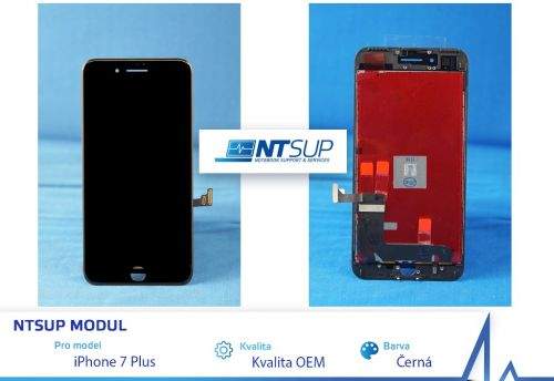 NTSUP LCD modul iPhone 7 PLUS černý kvalita B