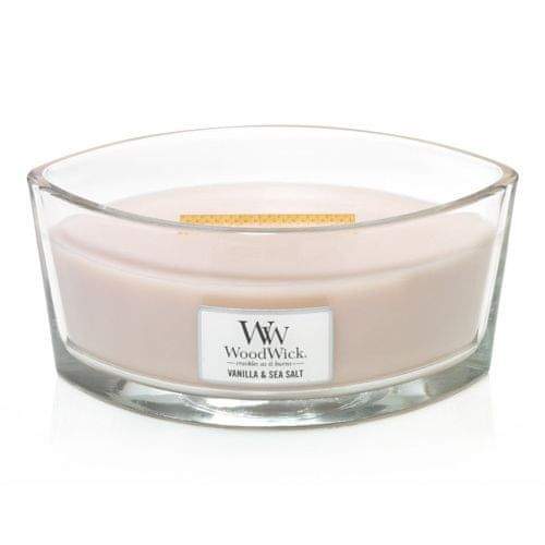 Woodwick vonná svíčka Vanilka & mořská sůl 453 g
