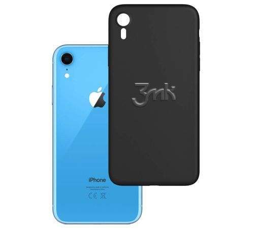 3MK Kryt ochranný Matt Case pro Apple iPhone Xr, černá