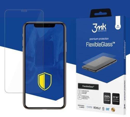 3MK Hybridní sklo FlexibleGlass pro Huawei Y6p, Honor 9A