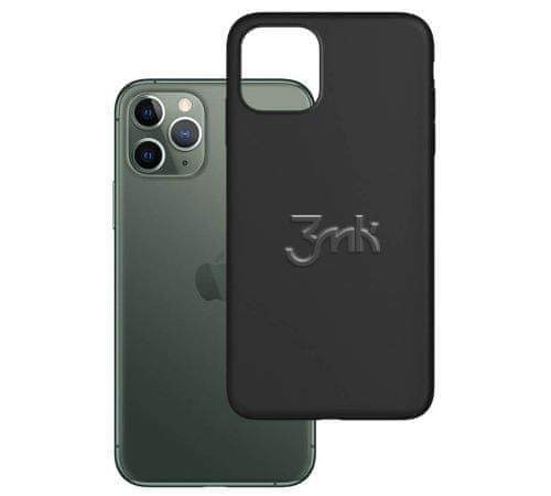 3MK Kryt ochranný Matt Case pro Apple iPhone 11 Pro, černá