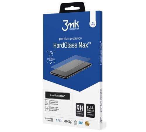 3MK Tvrzené sklo HardGlass MAX pro Apple iPhone 12 Pro Max, černá