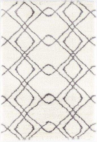 KJ-Festival Teppiche AKCE: 120x170 cm Kusový koberec Carmella K11608-02 White Light Grey (Pearl 510 White/L.Grey) 120x170