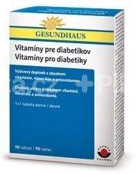 Worwag Pharma GmbH Vitaminy pro diabetiky 90 tablet