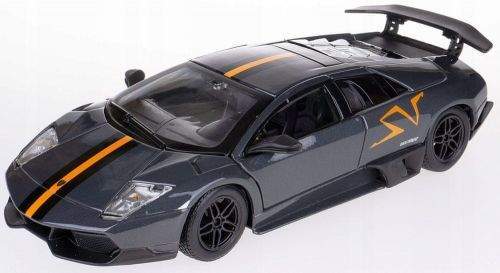 BBurago 1:24 Lamborghini Murciélago LP 670-4 SV šedá