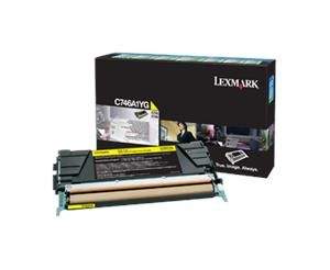 LEXMARK C746, C748 Yellow Return Program Toner Cartridge (7K)