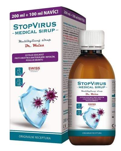 Simply You Pharmaceuticals Dr. Weiss STOPVIRUS Medical sirup 200+100ml